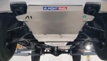 Protección frontal 8mm Volkswagen Amarok 2023->
